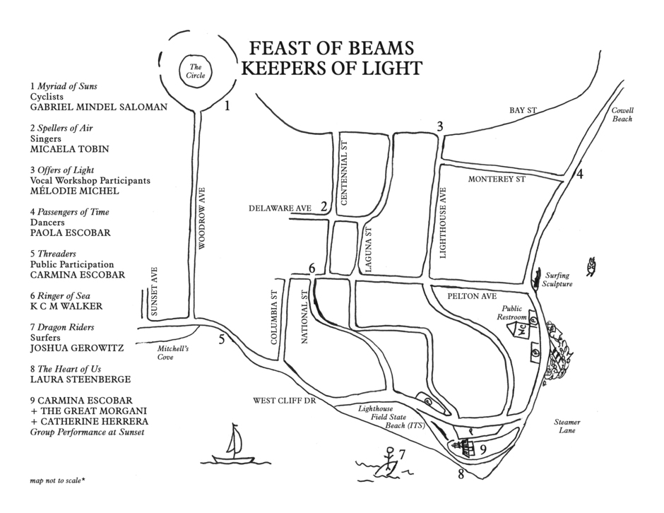 Map of Feast of Beams
